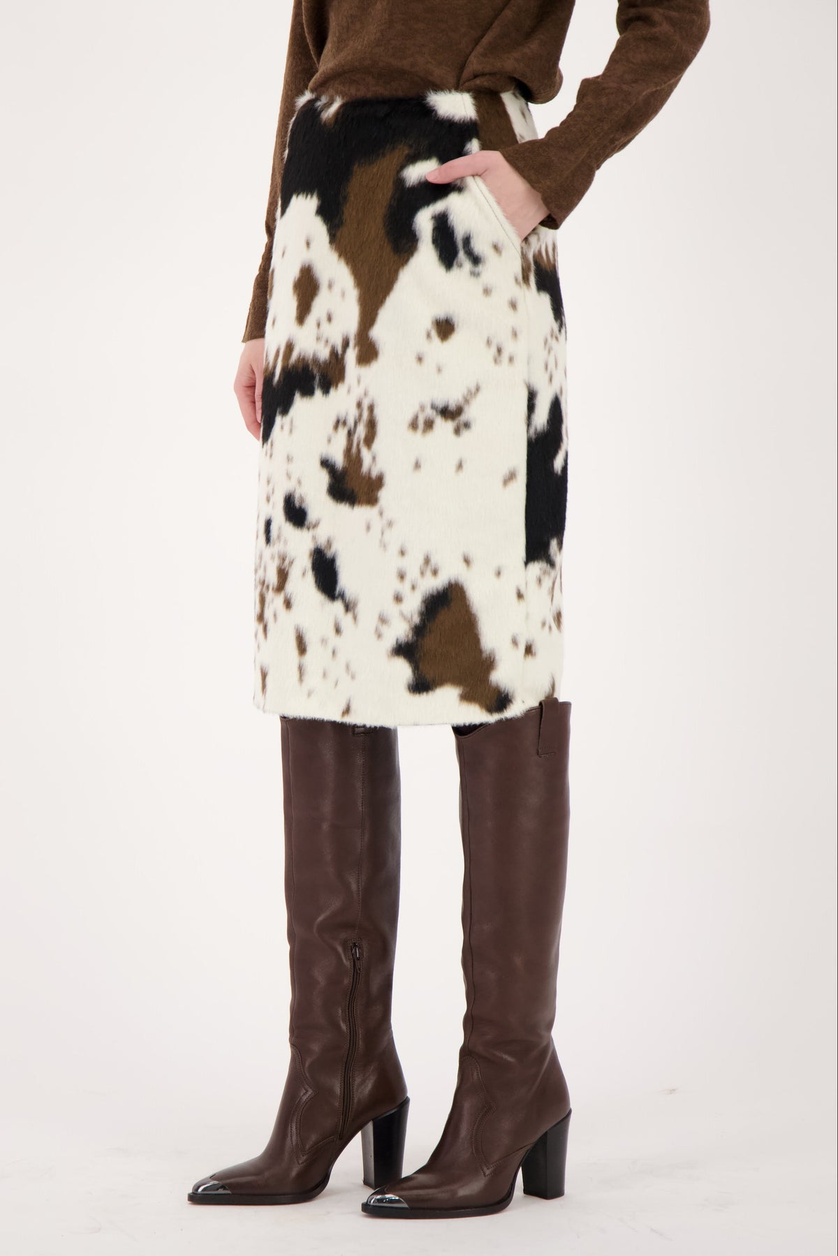 Pony Hair Skirt