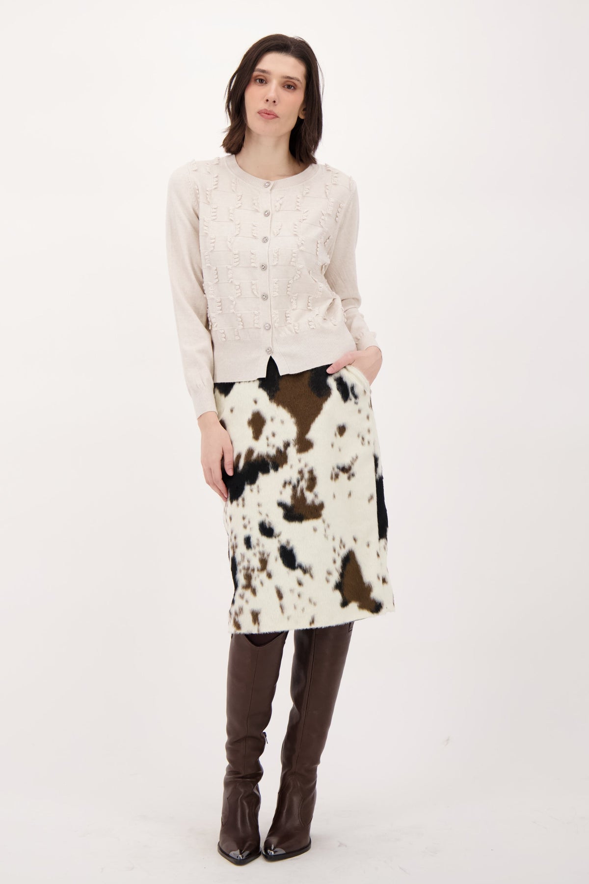 Pony Hair Skirt