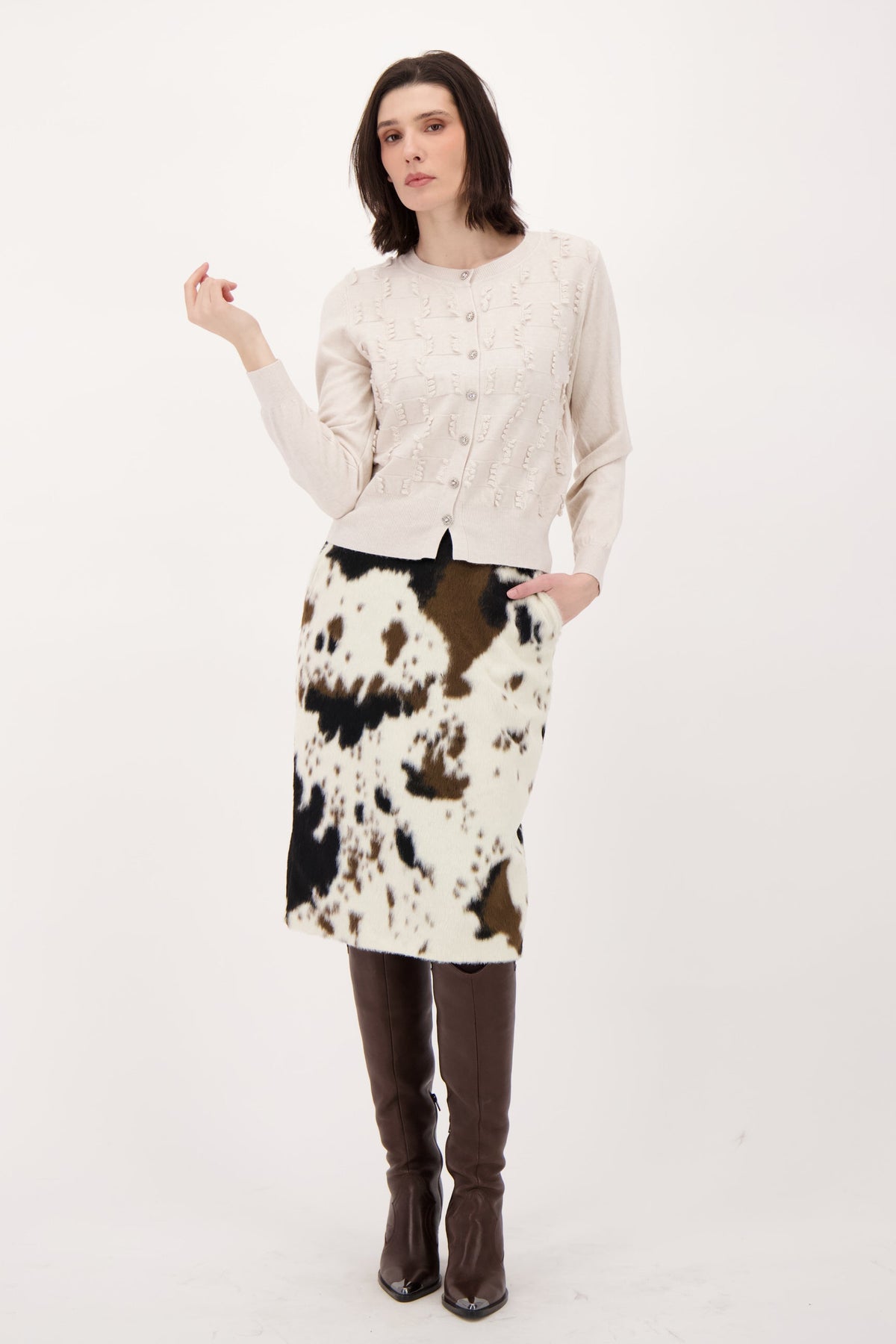 Pony Hair Skirt