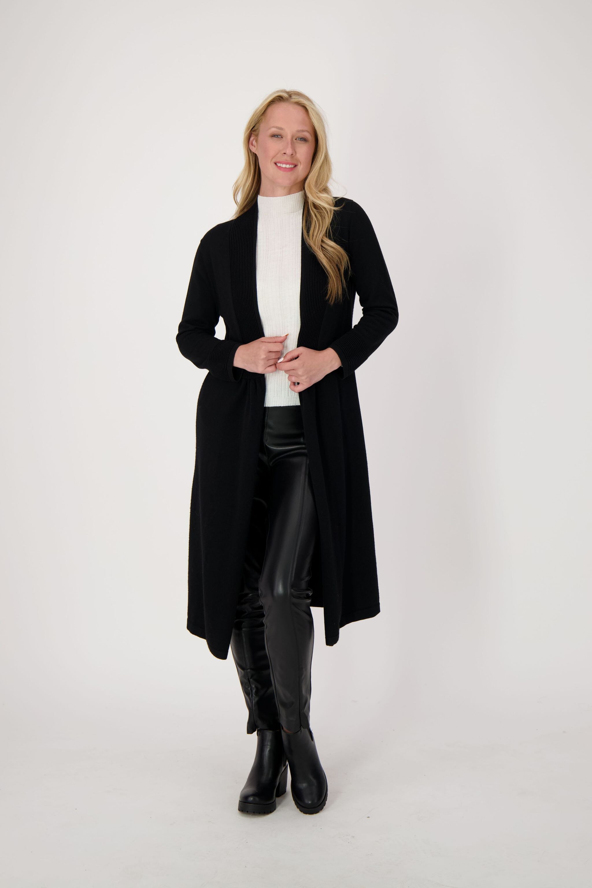 Tuxedo Front Sweater Cardigan