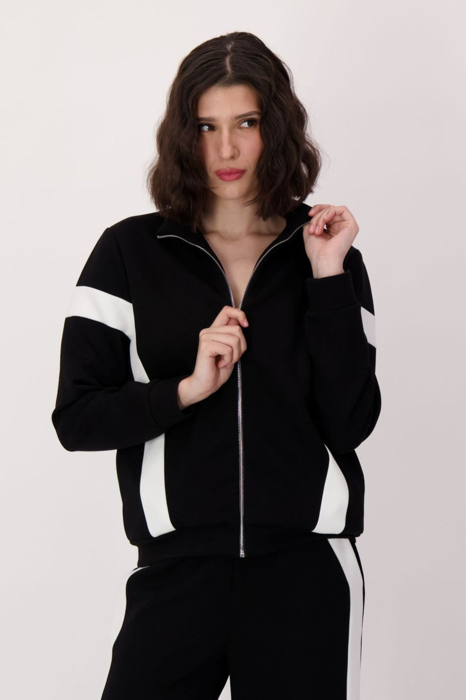 Scuba Full Zip Stripe Jacket