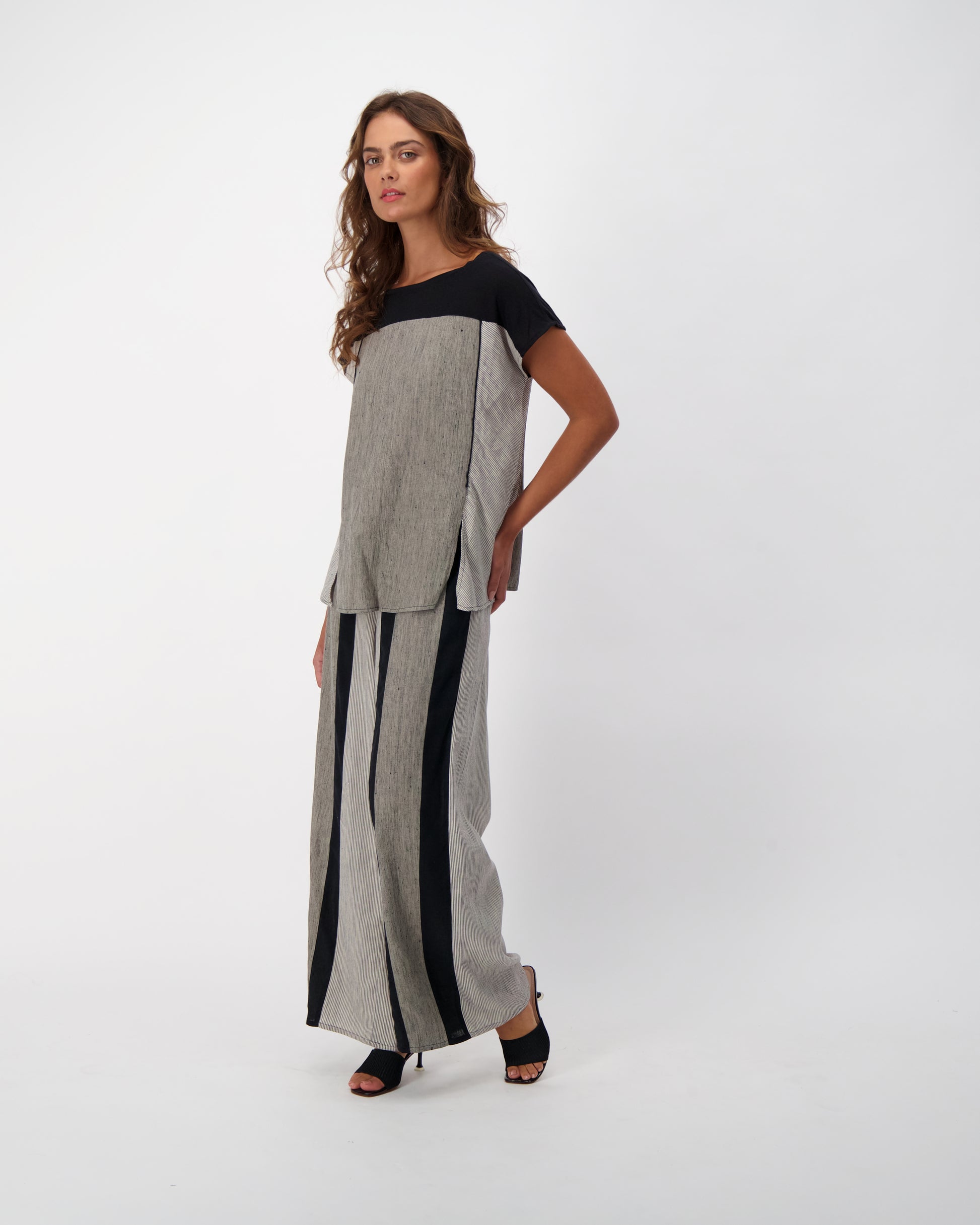 Linen Blend Wide Leg Pull On Pants – Inspired Style Group