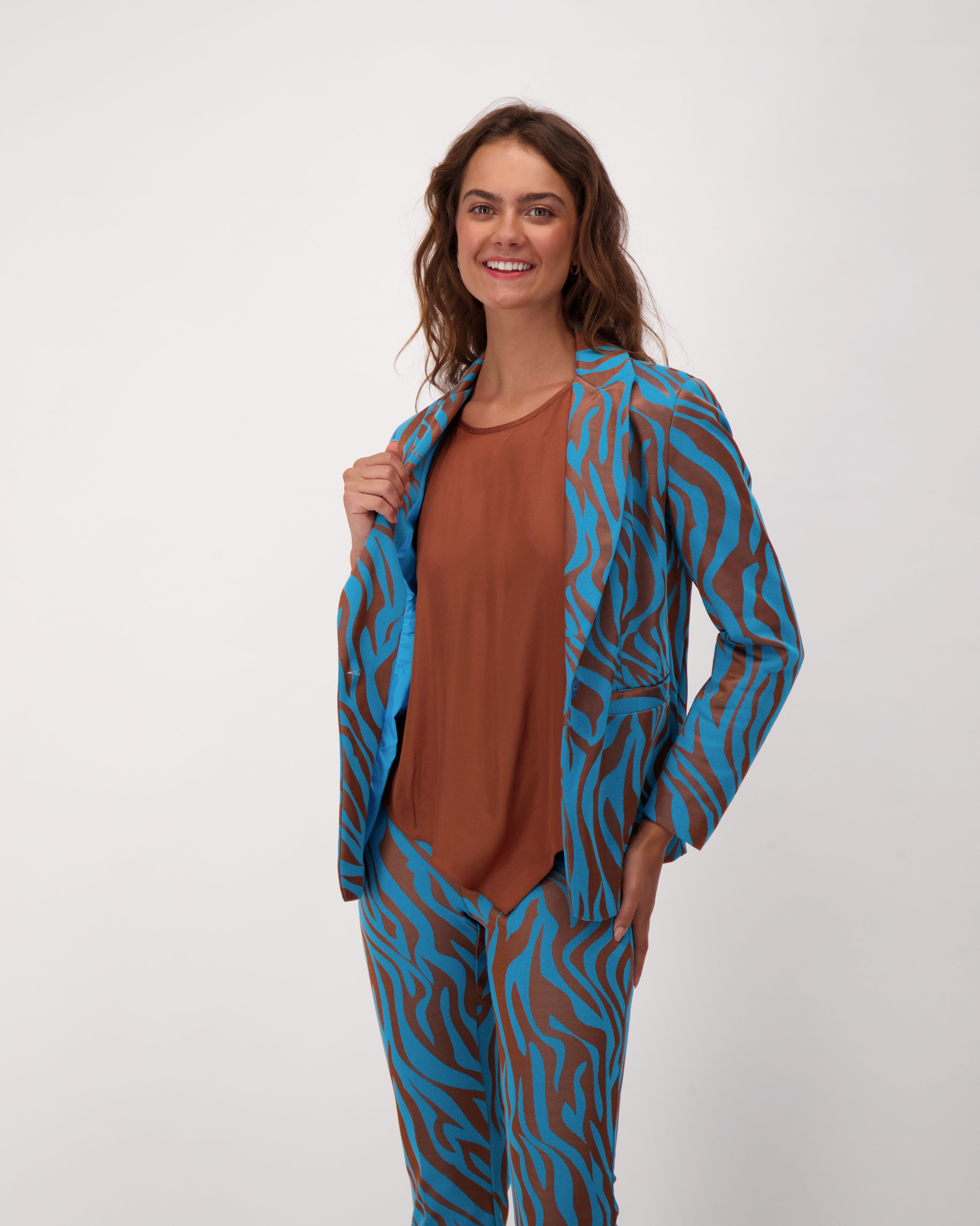 Lush Brown Halter Neck Top
