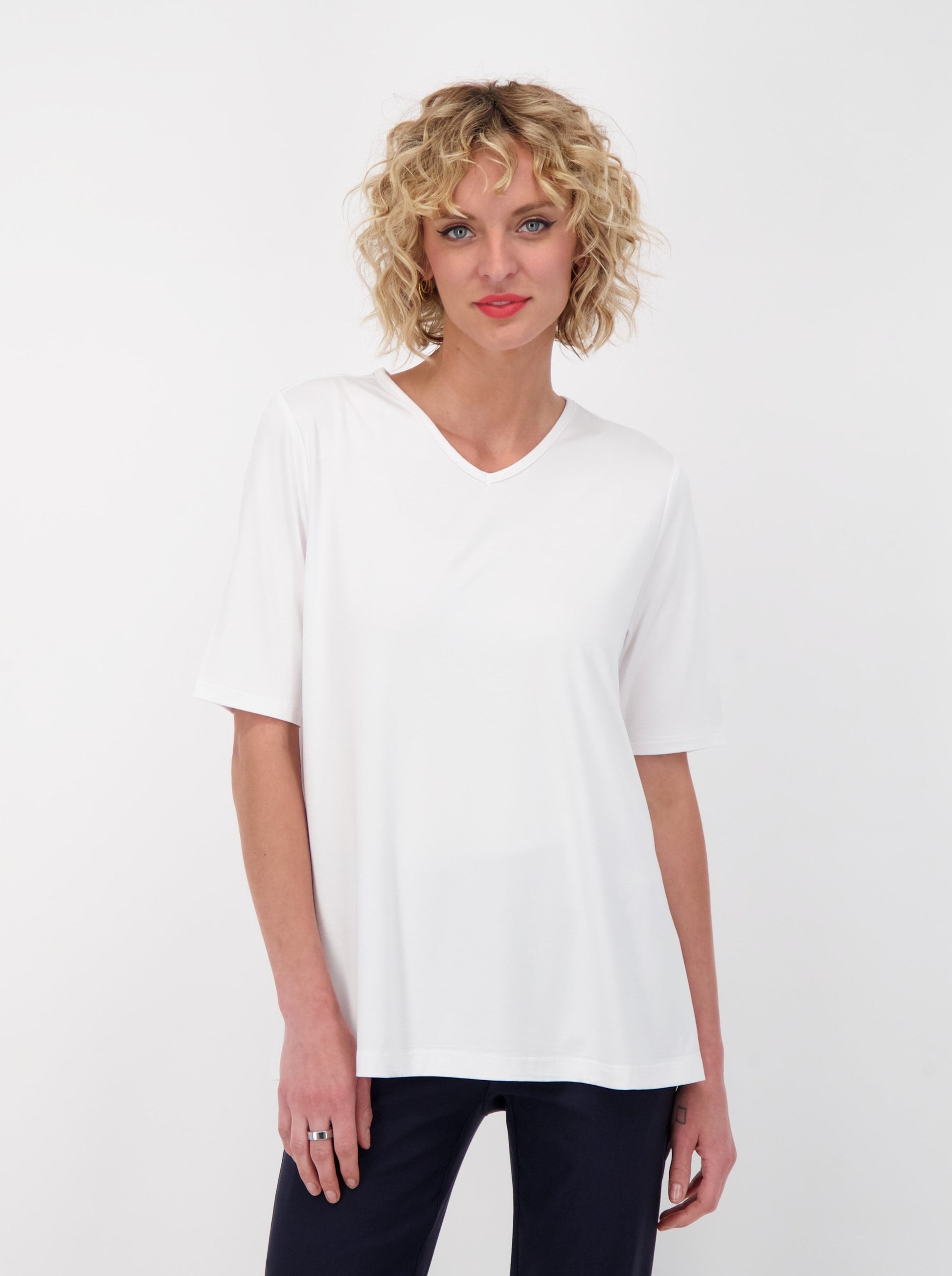 The V-Neck Sleeve Tunic  Spanner Essentials Collection – Inspired Style  Group